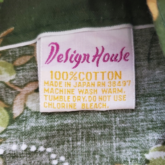 Vintage Design House Apron Oshare Kappogi Floral Cottagecore Retro Fall 60s 70s - Picture 2 of 11